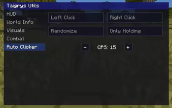 Auto Clicker Options