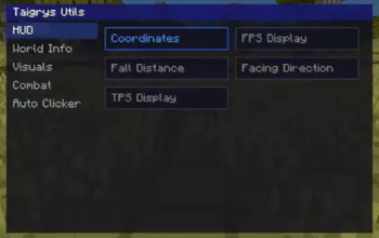 HUD Options