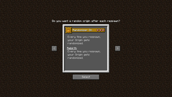 Randomizer Selection Layer