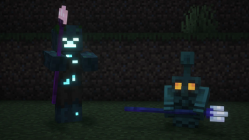 it works with mobs too!
