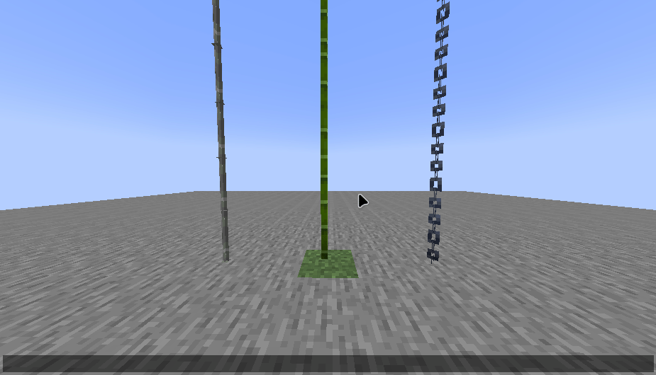 Climbable chain Minecraft Data Pack