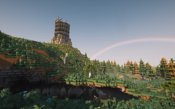 A Tower, a Cave, and a Rainbow