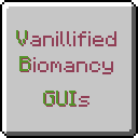 Vanillified Biomancy GUIs