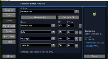 Pokemon Editor [Cobblemon] — screenshot 2