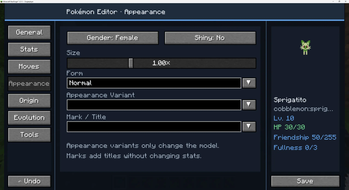 Pokemon Editor [Cobblemon] — screenshot 3