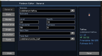 Pokemon Editor [Cobblemon] — screenshot 1