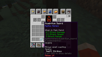 LevelZ Mythic Metals Integration — screenshot 3