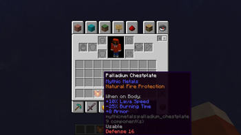 LevelZ Mythic Metals Integration — screenshot 2