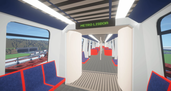ML97/99 - Interior view (Articulation) on a curve