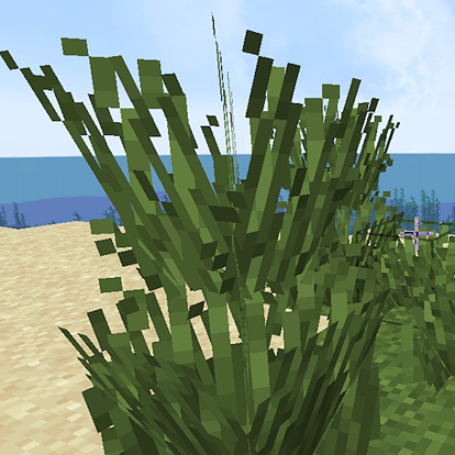 grasses after installed the pack (tall-grass)