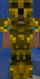 Golden armor
