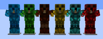 All of the changed sets (Front)