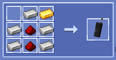 Crafting recipe