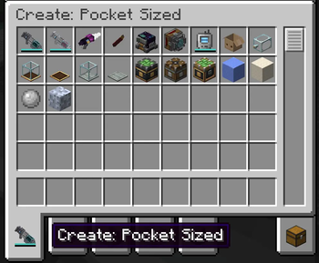 Create: Pocket Sized — screenshot 3