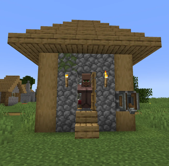 A normal villager's house.