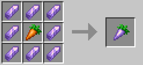 Amethyst carrot