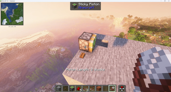 piston one block showing two blocks