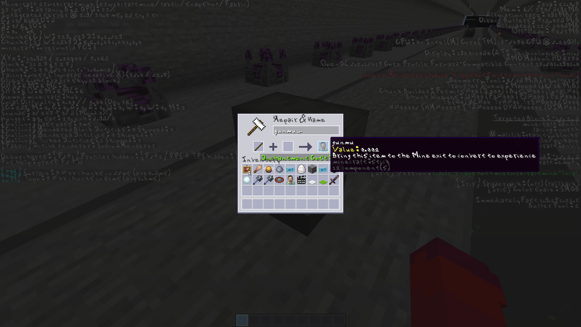 In-game Screens
