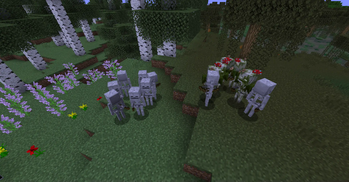 Some skeletons in swamps are bogged (default)