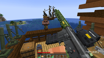 Pillager and Villager Ship