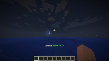An example of what SpeedHUD looks like