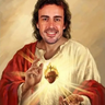 Fernando Alonso totem