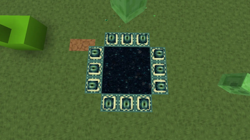 Instant end portal