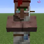 Villager with updated diamond texture