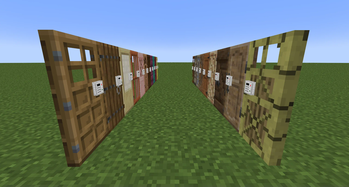 Passcode-protected doors from vanilla to modded