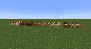 SecurityCraft boats and raft with a new look