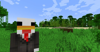 Me and Gu_yyyyy testing our modpack.