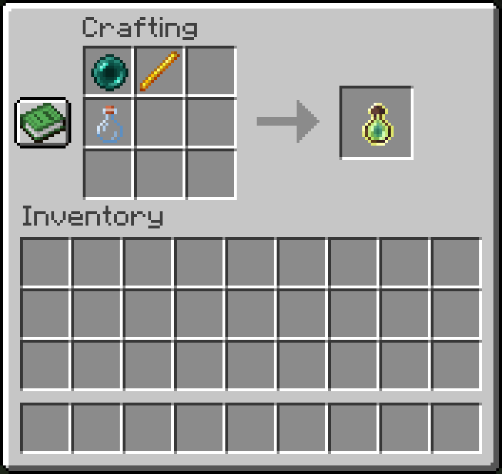Experience Bottle Recipe (shapeless)