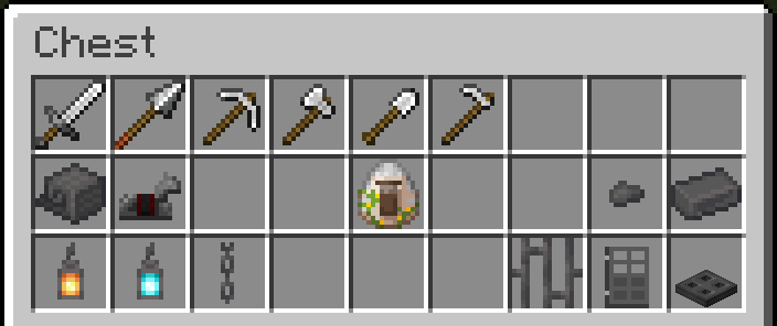 Tools and Weapons are unchanged
