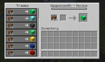 Trade 32 Dirt for Valuable Blocks