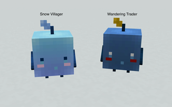 Difference between Snow Villager and Wandering Trader