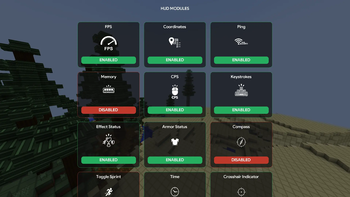 Configuration Screen