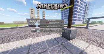 main menu