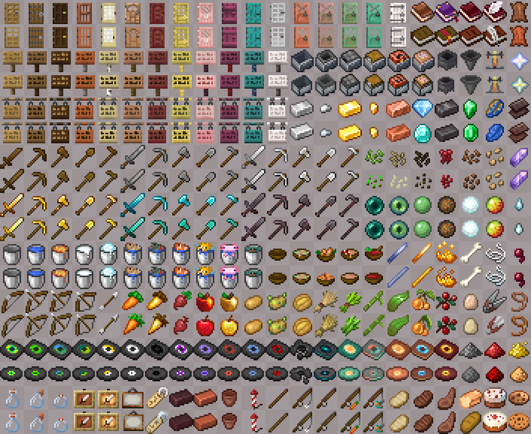 All the textures