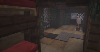 Inside a cabin