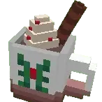 The hot chocolate