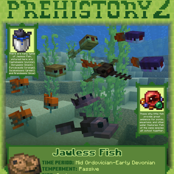 Jawless Fish Info Card