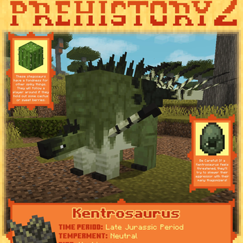 Kentrosaurus Info Card