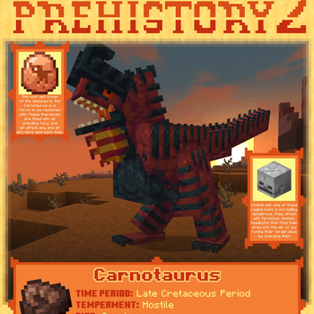 Carnotaurus Info Card