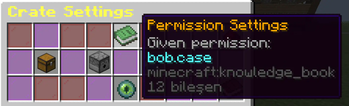 vip case - perm settings
