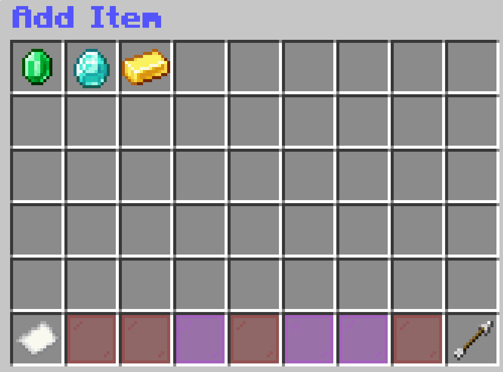 Add Item