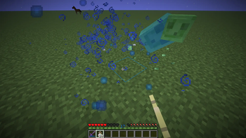 Blue colors showcase