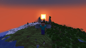 Player Using The Elytra