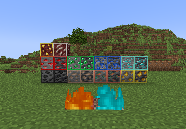 ore outlines and lowfire