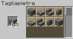 Cobblestone in Stonecutter