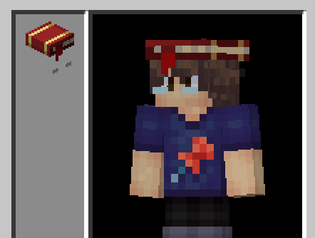 Librarian hat in inventory
